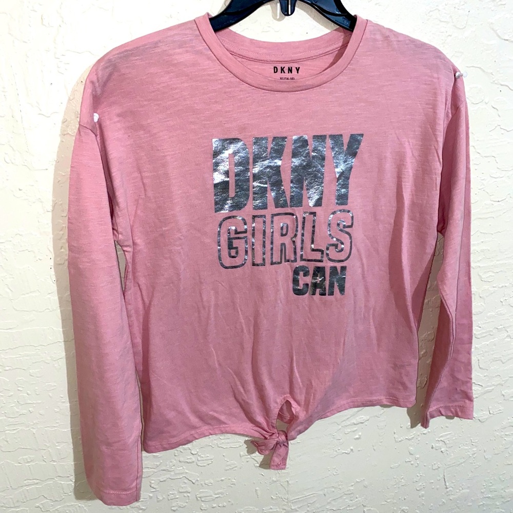 Girls DKNY long sleeve shirt